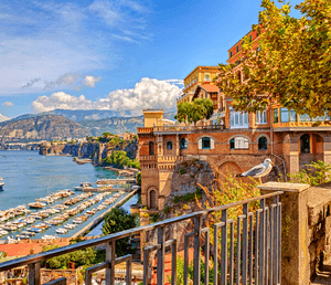 Day 8 : Naples (Leisure day or Optional Tour: Sorrento, Positano and Amalfi)