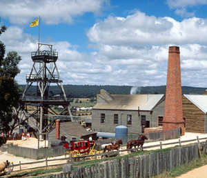 Day 2:Melbourne -Sovereign Hill Gold Minning