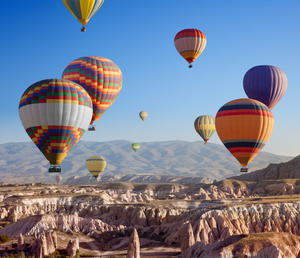 Day 4 - Cappadocia Tour  Cappadocia (Cappadocia City Tour) & (Optional: Hot Air Balloon Experience)