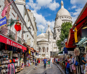 Day 2 : Eiffel Tower, Guided Panoramic City Tour & Montmartre