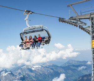 Day 7 : Optional Mt Titlis Tour with Ice Flyer - Lucerne City, Free time for Shopping